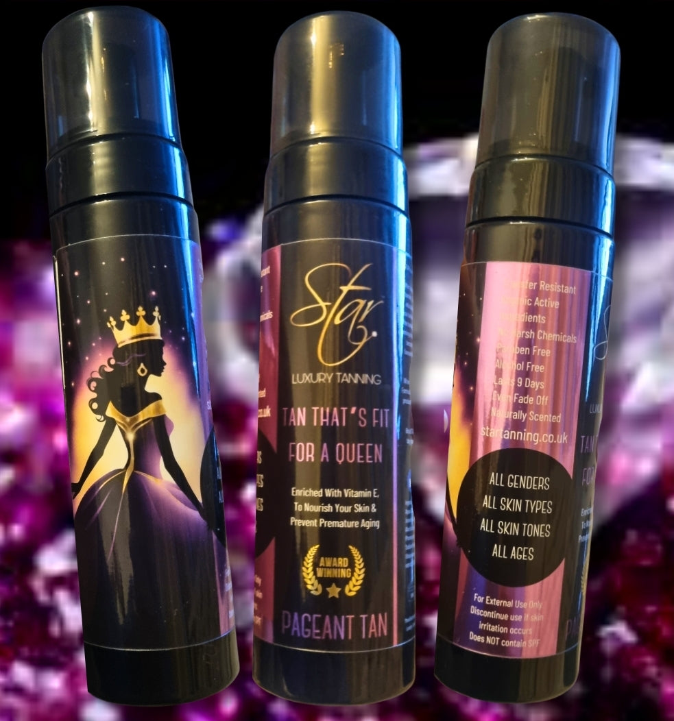 TAN THAT'S FIT FOR A QUEEN - PAGEANT TAN