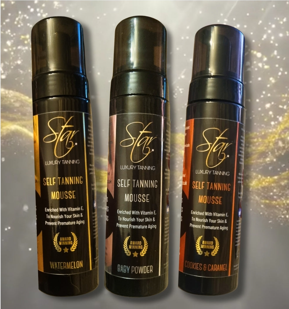 "Luxury Scents" Self-Tanning Mousse Collection