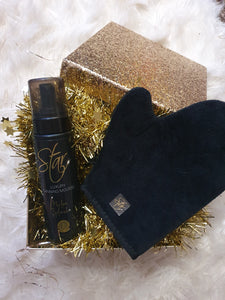 "Get Your Glow On" Luxury Mousse & Tanning Glove Set