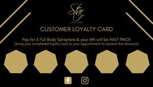 Branded Client Loyalty Cards (Pack of 50)