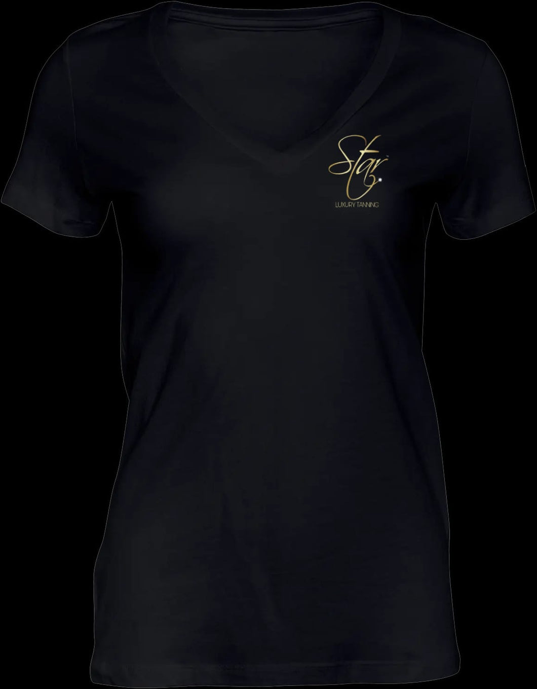 Branded Ladies Fitted T-Shirt